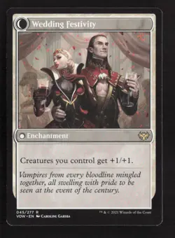 Wedding Announcement Innistrad: Crimson Vow #45 Rare - Image 2