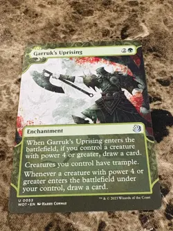 GARRUK'S UPRISING Magic the Gathering MTG Wilds of Eldraine Showcase - Image 1