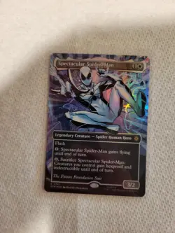 Spectacular Spider-Man (0241) (Borderless) (Textured Foil) Marvel's Spider-Man - Image 4