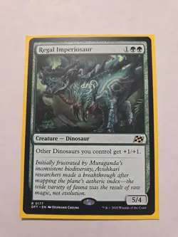 Regal Imperiosaur - Aetherdrift - NM - MTG Magic - Rare - Creature - Image 1
