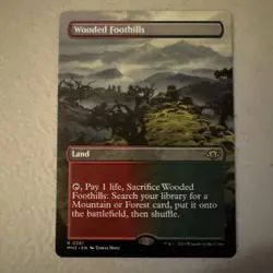 Wooded Foothills (Borderless) Modern Horizons 3 NM 361 - Image 1