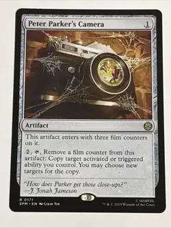 MTG Universes Beyond: Spider-man Peter Parker's Camera 0171 NM Rare - Image 1