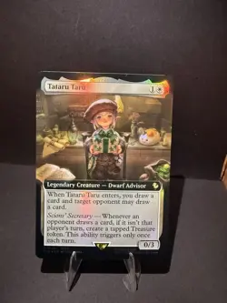 Tataru Taru Extended Art FOIL Magic The Gathering Final Fantasy 138 - Image 1