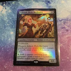 Ashnod, Flesh Mechanist (FOIL) x1 - MTG The Brothers' War BRO #84 - Image 1