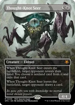 Thought-Knot Seer (Borderless) Special Guests Regular Magic The Gathering - Image 1