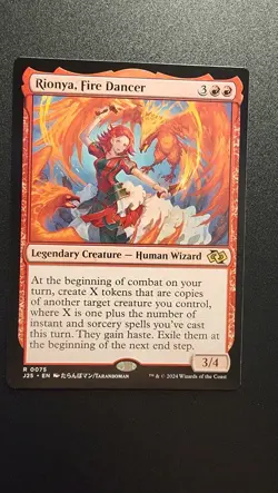 Rionya, Fire Dancer (Anime) Foundations Jumpstart Regular - Image 1