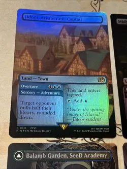 Balamb Garden, SeeD Academy (Borderless) Final Fantasy Foil Card Lot 4x Lands - Image 2