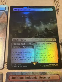 Balamb Garden, SeeD Academy (Borderless) Final Fantasy Foil Card Lot 4x Lands - Image 3