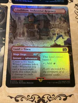 Balamb Garden, SeeD Academy (Borderless) Final Fantasy Foil Card Lot 4x Lands - Image 4