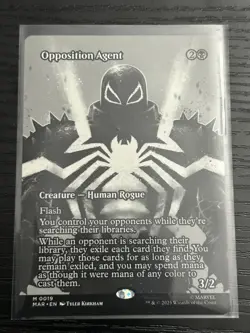Opposition Agent - Borderless - MtG Spider-Man - NM - Image 1