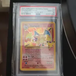 PSA 10 - GEM MINT Charizard - Pokemon Celebrations Classic Collection 4/102 - Image 3