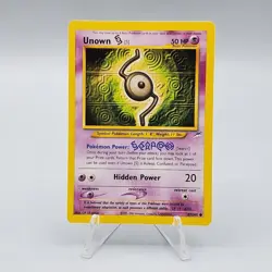 Unown [S] 87/105 Vintage Pokemon Neo Destiny Set 2002 - Image 1