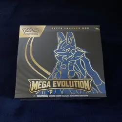 Pokemon Mega Evolution Elite Trainer Box (ETB) - Mega Lucario *SEALED IN-HAND* - Image 1