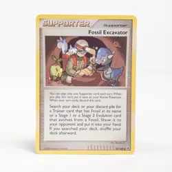 Fossil Excavator 82/100 Pokemon Majestic Dawn Uncommon NM - Image 1