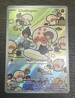 Pokemon Clobbopus 207/191 Sv08: Surging Sparks Holo Illustration Rare - Image 1