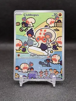 Clobbopus 207/191 Pokemon TCG S&V Surging Sparks Illustration Rare Holo NM - Image 1