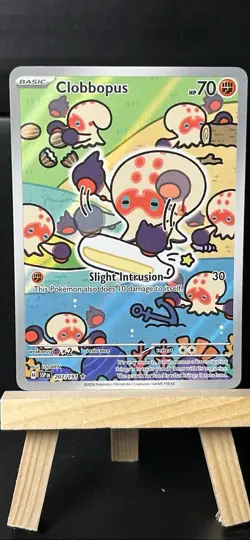 Pokemon TCG Clobbopus 207/191 Surging Sparks Illustration Rare - Image 1