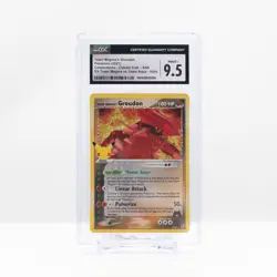 Pokemon Team Magma's Groudon Holo #9 Celebrations 2021 - CGC 9.5 Mint+ - Image 2