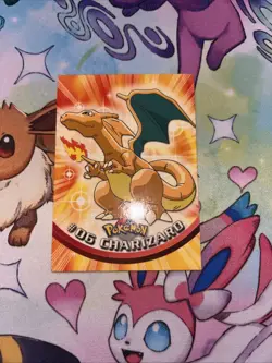 1999 Topps Pokemon TCG Charizard - #06 - Non-Holo - TV Series 1 Red Logo - Image 1