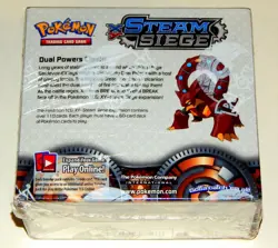MIB-NRFP SEALED POKEMON XY STEAM SIEGE BOOSTER BOX OF 36 PACKS ~ FREE SHIPPING!! 820650811333 - Image 3