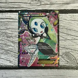 Pokemon TCG Meloetta-EX Legendary Treasures Full Art Ultra Rare RC25/RC25 - NM - Image 1