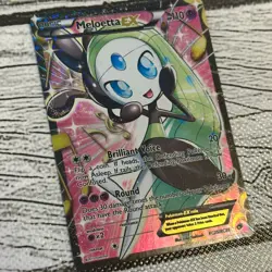 Pokemon TCG Meloetta-EX Legendary Treasures Full Art Ultra Rare RC25/RC25 - NM - Image 4
