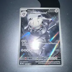 Steelix 150/132 Illustration Rare Pokemon Mega Evolution English NM - Image 1