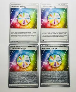 4x Luminous Energy (191/193) Paldea Evolved Pokemon TCG Special Energy Set Of 4 - Image 1