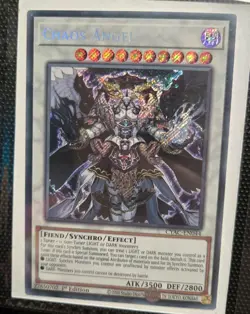 Yu-Gi-Oh CYAC-EN044 Chaos Angel Secret Rare 1st Edition - Image 1