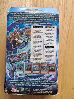 Yu-Gi-Oh Realm Of The Sea Emperor Structure Deck 1st Edition New Sealed Box - Image 4