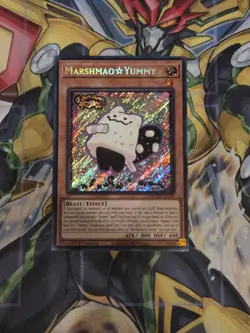 YU-GI-OH Marshmao Yummy DOOD-EN024 1st Edition Secret Rare NM - Image 1