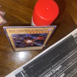 YUGIOH • RED EYES BLACK DRAGON • SECRET RARE • SBC2-EN026• 1st • NM 🔥 - Image 2
