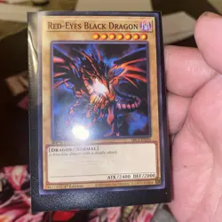 YUGIOH • RED EYES BLACK DRAGON • SECRET RARE • SBC2-EN026• 1st • NM 🔥 - Image 3