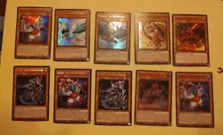Lot Of 10 All 1st Edition Blackwing Yu-Gi-Oh Secret Rares Sudri Vata Blizzard - Image 1