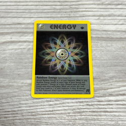 Rainbow Energy Pokemon Card WOTC Holo 1st Edition Team Rocket 17/82 NM/LP - Image 1