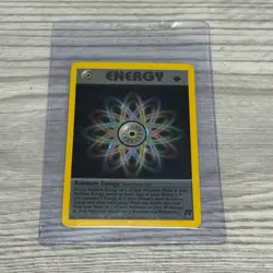 Rainbow Energy Pokemon Card WOTC Holo 1st Edition Team Rocket 17/82 NM/LP - Image 3