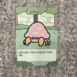 Pokiebubies 1st Edition - Parie #47, Fanmade Pokemon Card Chef Ken Lee Parasect - Image 1