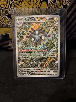 Pokemon TCG Magneton 159 Scarlet & Violet Promo Card Holo NM Condition - Image 1