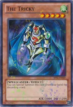 Yu-Gi-Oh Card - BP02-EN069 - THE TRICKY (mosaic rare) - NM/Mint - Image 1