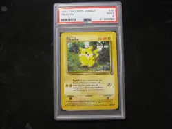 1999 Pokemon Jungle Pikachu Card 60/64 PSA 8 - Image 1