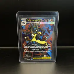 Pokemon Mega Evolutions Mega Lucario Ex 160/132 Full Art Card - Image 1