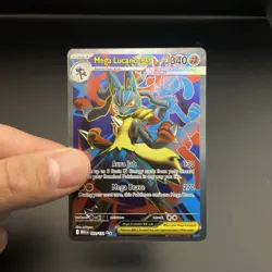 Pokemon Mega Evolutions Mega Lucario Ex 160/132 Full Art Card - Image 2