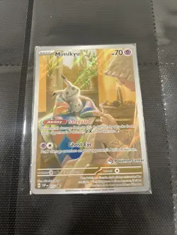 SEALED Pokemon Center Exclusive SVP #075 Mimikyu ETB Promo Pokemon TCG Card - Image 3