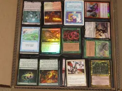 MTG 17+ LBS MAGIC THE GATHERING CARDS BULK LOT COLLECTION OF COMMONS & UNCOMMONS - Image 1