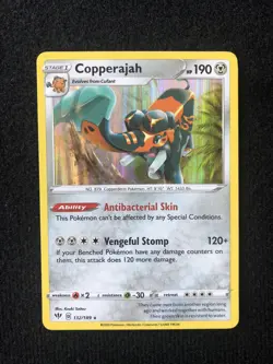 Pokemon Card Copperajah 132/189 Holo Rare Darkness Ablaze NM/M - Image 1