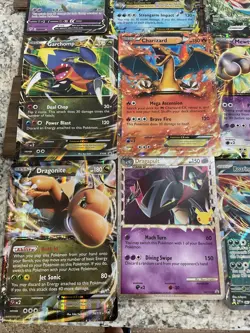 (18) JUMBO Pokemon Cards LOT - EX GX Charizard Mewtwo Lucario Garchomp Mew - Image 3