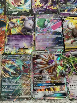 (18) JUMBO Pokemon Cards LOT - EX GX Charizard Mewtwo Lucario Garchomp Mew - Image 4