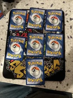 Pokemon Card Lot, 16 cards total, Some Vintage, All Cards Are H/P or Damaged. - Image 4