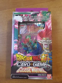 Bandai Dragonball Super Card Game Colossal Warfare Special Pack Set - Image 1