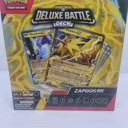 Zapdos EX Deluxe Battle Deck - Pokemon TCG Brand New Sealed Trading Card Game - Image 3